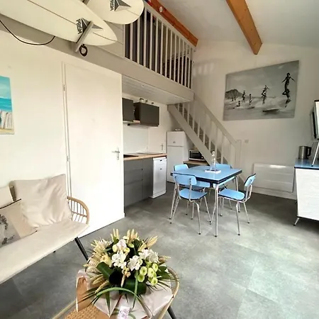 度假居 Maison Vue Sur L'ocean Dans Les Dunes, Acces Direct Aux Plages