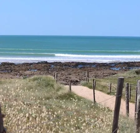 度假居 Maison Vue Sur L'ocean Dans Les Dunes, Acces Direct Aux Plages *